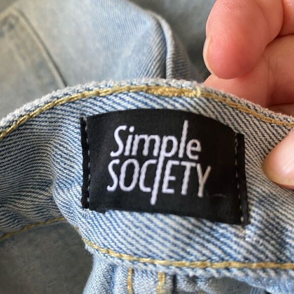 NWT Simple Society Balloon Super High Rise Jeans Women’s Size 9/29 - Picture 11 of 13